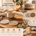 Absorbent Drink Coasters
