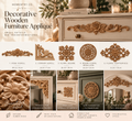 Decorative Wooden Furniture Applique