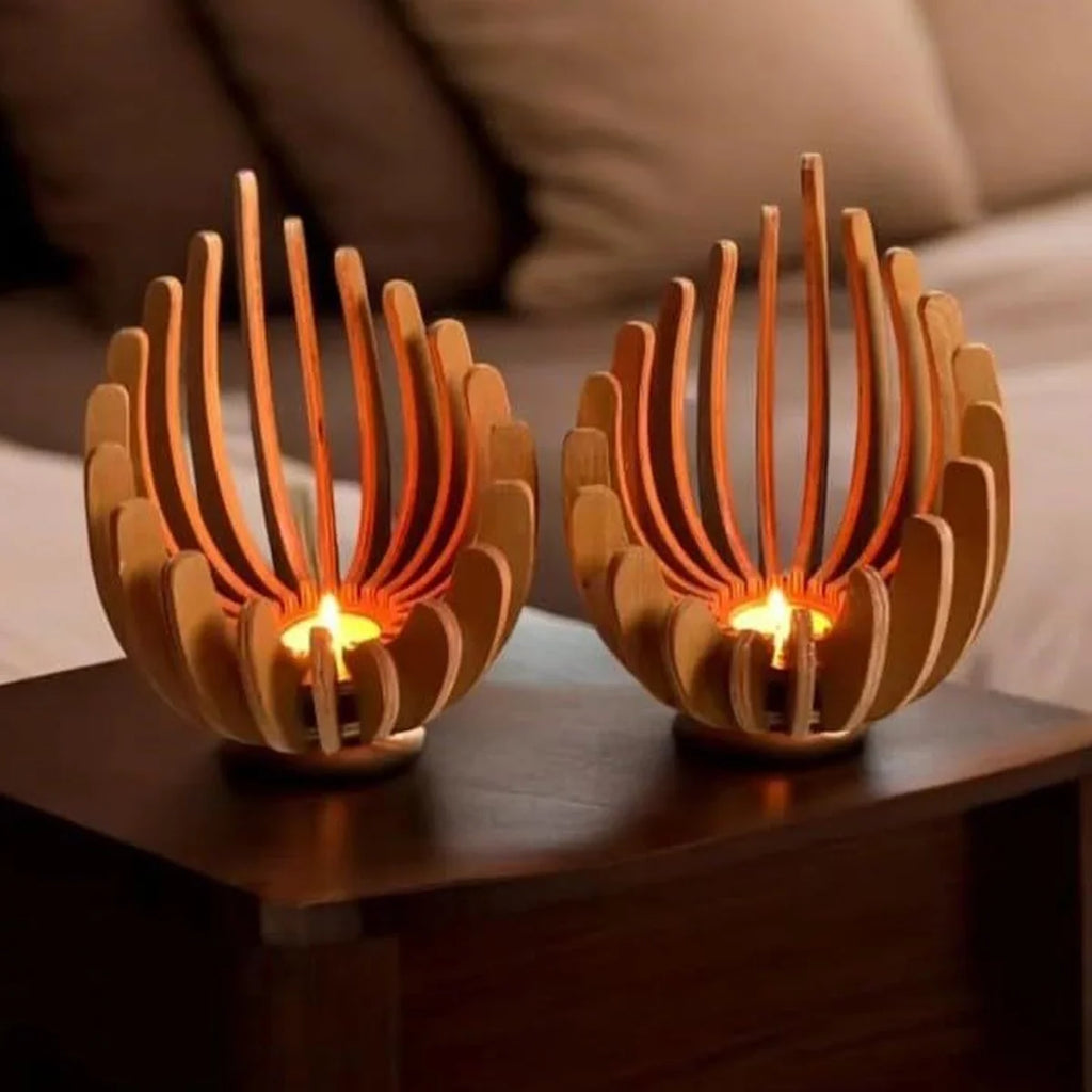 Radiance Lotus Candle Holder