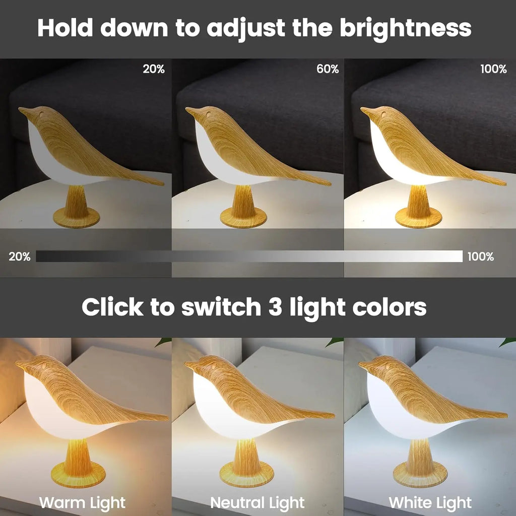 Bird Table Lamp
