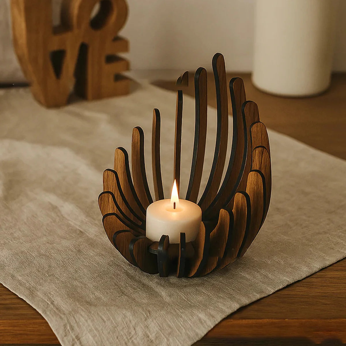 Radiance Lotus Candle Holder