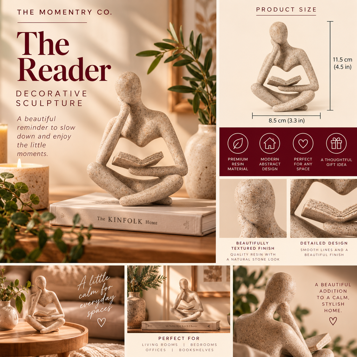 The Reader Sculpture